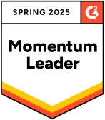 G2 Momentum Leader badge