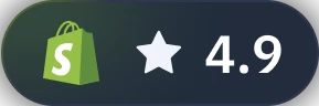 Shopify rating 4.9 stars